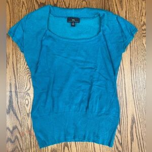 💫🩵💫Teal IZ Byer California Knit Top